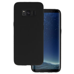 Silicone Lite dėklas skirtas Samsung Galaxy S8 Plus juodos spalvos