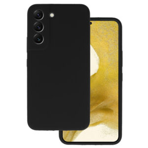 Silicone Lite dėklas skirtas Samsung Galaxy S22 juodos spalvos