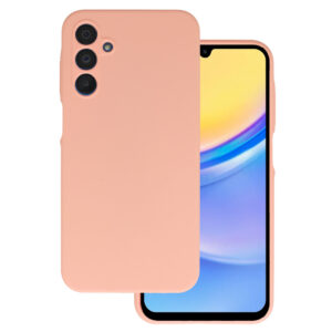 Silicone Lite dėklas skirtas Samsung Galaxy A15 4G/5G peach