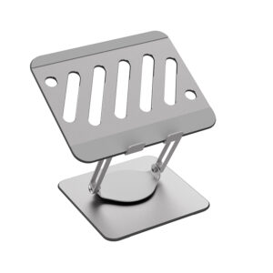 Rock Laptop stand Ultra Light Aluminium sidabro spalvos - Image 1