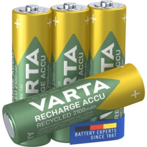 Varta Recharge Accu Recycled AA 2100 mAh 4vnt