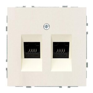 Kompiuterio lizdas LIREGUS MODERN, 2vt., mat. smėlio spalvos