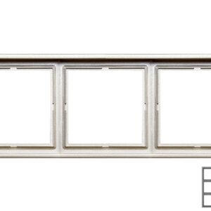 Trivietis rėmelis LIREGUS MODERN, šampano spalvos - Image 2