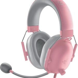 Žaidimų ausinės Razer BlackShark V2 X, rožinės