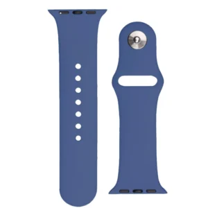 Silicone Apyrankė APS skirta Apple Watch 38/40/41mm Apyrankė Watchband - mėlynos spalvos - Image 1