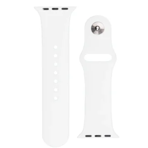 Silicone Apyrankė APS skirta Apple Watch 42/44/45mm Apyrankė Watch Bracelet - baltos spalvos