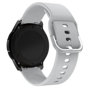 Silicone Apyrankė TYS band skirta Samsung Galaxy Watch 40 / 41 / 42 / 43 / 44 mm - pilkos spalvos