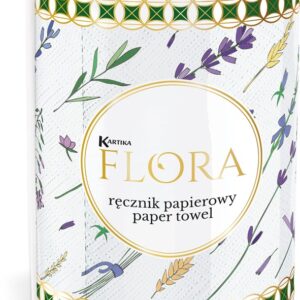 RANKŠLUOSTIS POPIERINIS KARTIKA FLORA 1VNT 3SL - Image 2
