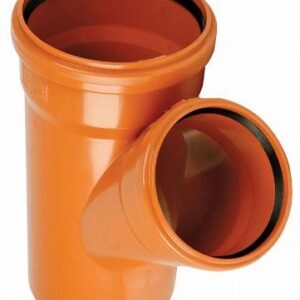 Lauko kanalizacijos trišakis Wavin, Ø 160 / 160 mm, 45°