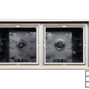 Paviršinio montavimo rėmas LIREGUS MODERN, 2vt., šampano sp.