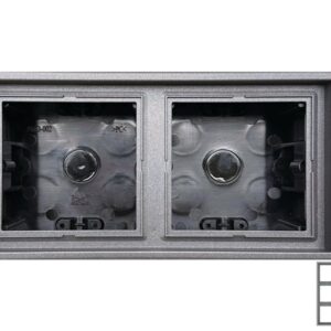 Paviršinio montavimo rėmas LIREGUS MODERN, 2vt., juodos sp.