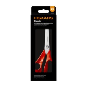 Žirklės Fiskars, kairiarankiams, raudona - Image 2