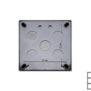 Paviršinio montavimo rėmas LIREGUS MODERN, mat.juodos sp. - Image 3