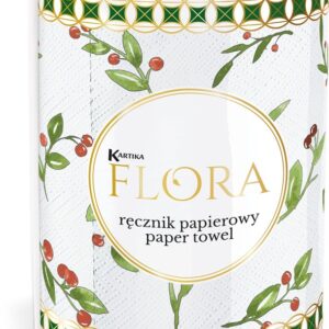 RANKŠLUOSTIS POPIERINIS KARTIKA FLORA 1VNT 3SL - Image 1