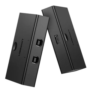 Ugreen switch switch 2xUSB-B - USB-A juodos spalvos (30345) - Image 1