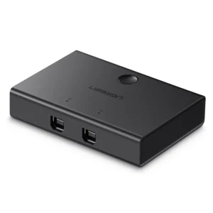 Ugreen switch switch 2xUSB-B - USB-A juodos spalvos (30345) - Image 2