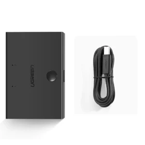 Ugreen switch switch 2xUSB-B - USB-A juodos spalvos (30345) - Image 7