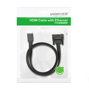 Ugreen bi-directional kabelis HDMI - DVI 2m juodos spalvos (HD106) - Image 5