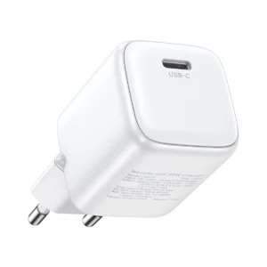 GaN USB C 30W PD Ugreen Nexode Mini fast charger - baltos spalvos - Image 2
