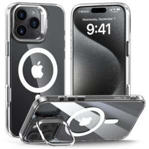 Skaidrus dėklas Apple iPhone 16 Pro telefonui "Tech-Protect MagStand Magsafe" - Image 1