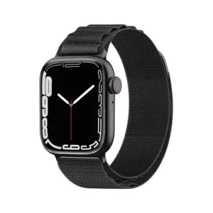 Alpine Steel Buckle apyrankė skirta Apple Watch 42 / 44 / 45 / 49 mm - juodos spalvos - Image 1