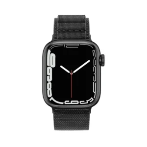 Alpine Steel Buckle apyrankė skirta Apple Watch 42 / 44 / 45 / 49 mm - juodos spalvos - Image 2