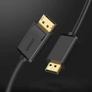 Ugreen DP102 10213 DisplayPort 1.2 4K / DisplayPort 1.2 4K Kabelis 5m - juodos spalvos - Image 2