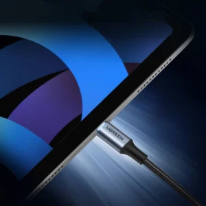 Ugreen US316 USB-C / USB-C Kabelis 480Mb/s 5A 0.5m - pilkos spalvos - Image 8