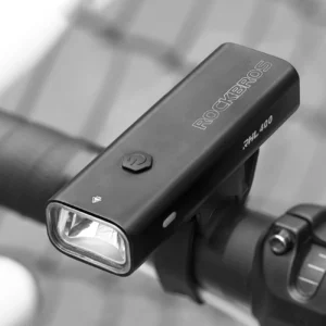 Rockbros 24310006001 front bicycle light 400 lm + micro USB cable - USB-A - juodos spalvos - Image 6