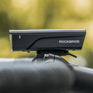 Rockbros 24510003001 front bicycle light 260 lm + USB-C - USB-A cable - juodos spalvos - Image 3