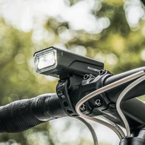 Rockbros 24510003001 front bicycle light 260 lm + USB-C - USB-A cable - juodos spalvos - Image 8