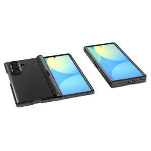 Juodas dėklas Samsung Galaxy Z Fold 7 telefonui "Spigen Slim Armor Pro MAG Magsafe" - Image 15