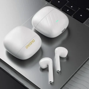 Dudao U14+ belaidės į ausis įkišamos TWS Bluetooth 5.3 ausinės - baltao spalvos - Image 5