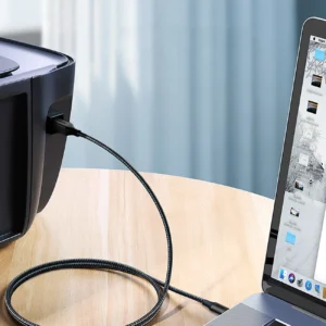 Ugreen US370 45034 kabelis for USB-C / USB-B printer 1m - juodos spalvos - Image 3