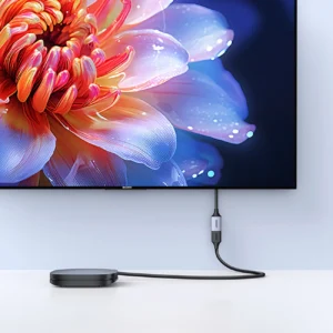 Ugreen HD165 HDMI (Male) / HDMI (Female) 8K Kabelis 0.15m - pilkos spalvos - Image 3