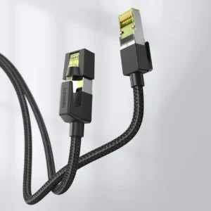 Ugreen NW150 80424 Ethernet RJ45 Cat 7 10Gbps Kabelis 3m - juodos spalvos - Image 9