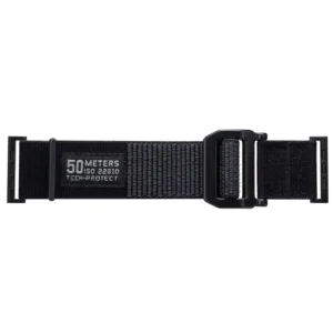 Tech-Protect Scout apyrankė skirta Apple Watch 4 / 5 / 6 / 7 / 8 / 9 / SE / Ultra 1 / 2 (42/44/45/49 mm) - juodos spalvos - Image 5