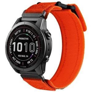 Tech-Protect Scout Pro 2 apyrankė skirta Garmin Fenix 3 / 5X / 3HR / 5X Plus / 6X / 6X Pro / 7X - oranžinės spalvos - Image 6