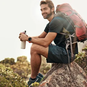Tech-Protect Scout Pro apyrankė skirta Samsung Galaxy Watch 4 / 5 / 5 Pro / 6 / 7 / FE - oranžinės spalvos - Image 3