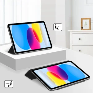 Tech-Protect SmartCase Magnetic for iPad 10.9" 2022 - juodos spalvos - Image 4