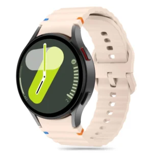 Tech-Protect Silicone Sport apyrankė skirta Samsung Galaxy Watch 4 / 5 / 5 Pro / 6 / 7 / FE - rožinės spalvos - Image 1