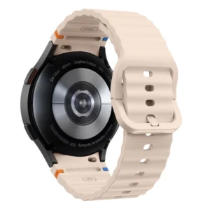 Tech-Protect Silicone Sport apyrankė skirta Samsung Galaxy Watch 4 / 5 / 5 Pro / 6 / 7 / FE - rožinės spalvos - Image 2