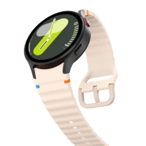 Tech-Protect Silicone Sport apyrankė skirta Samsung Galaxy Watch 4 / 5 / 5 Pro / 6 / 7 / FE - rožinės spalvos - Image 3