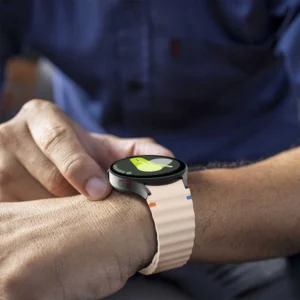Tech-Protect Silicone Sport apyrankė skirta Samsung Galaxy Watch 4 / 5 / 5 Pro / 6 / 7 / FE - rožinės spalvos - Image 4