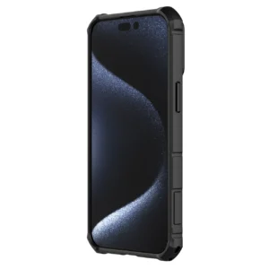 Nillkin CamShield Armor dėklas skirtas iPhone 15 Pro Max - juodos spalvos - Image 5