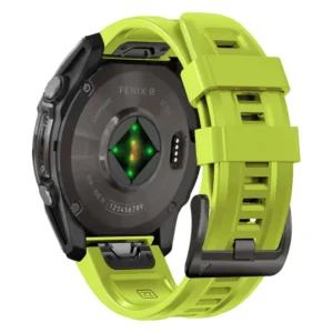 Tech-Protect Silicone apyrankė Garmin Fenix 5 / 6 / 6 Pro / 7 / 8 (47 mm) / E - žalios spalvos - Image 2
