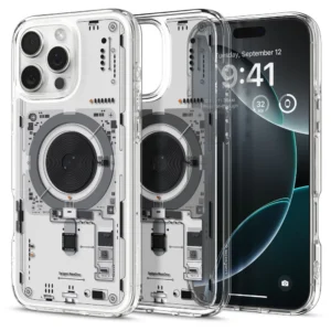 Spigen Ultra Hybrid Mag MagSafe Apple iPhone 16 Pro dėklas - skaidrus - Image 1