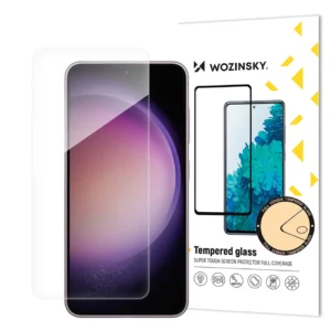 Wozinsky Full Cover Flexible Glass Hybrid Glass skirtas the entire screen flexible on Samsung Galaxy S25+