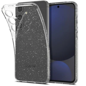 Spigen Liquid Crystal dėklas skirtas Samsung Galaxy S24 FE - skaidrus-Glitter - Image 4