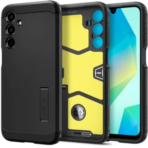 Spigen Tough Armor dėklas skirtas Samsung Galaxy A16 4G / 5G - juodos spalvos - Image 1